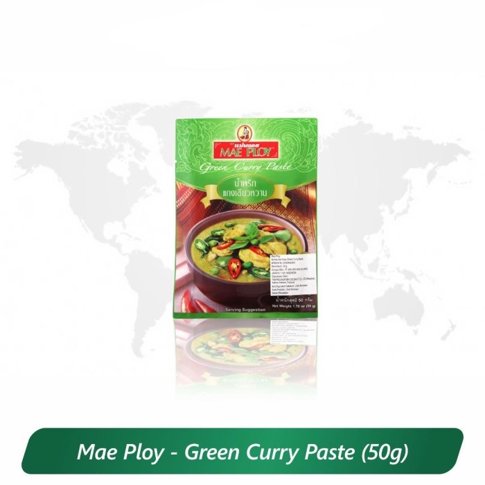 

MAEPLOY GREEN CURRY PASTE 50gr