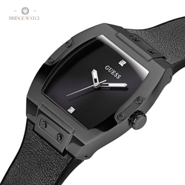 Jam Tangan Pria Guess Phoenix GW0386G1 Hitam Casual Sporty Original