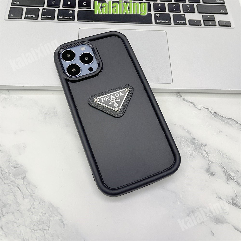 Casing Silikon Ponsel Prada 3D Untuk iPhone 12 Pro Max 11 Pro Xs Max Xr7/8 Plus Soft Back Cover Macaron Warna Casing