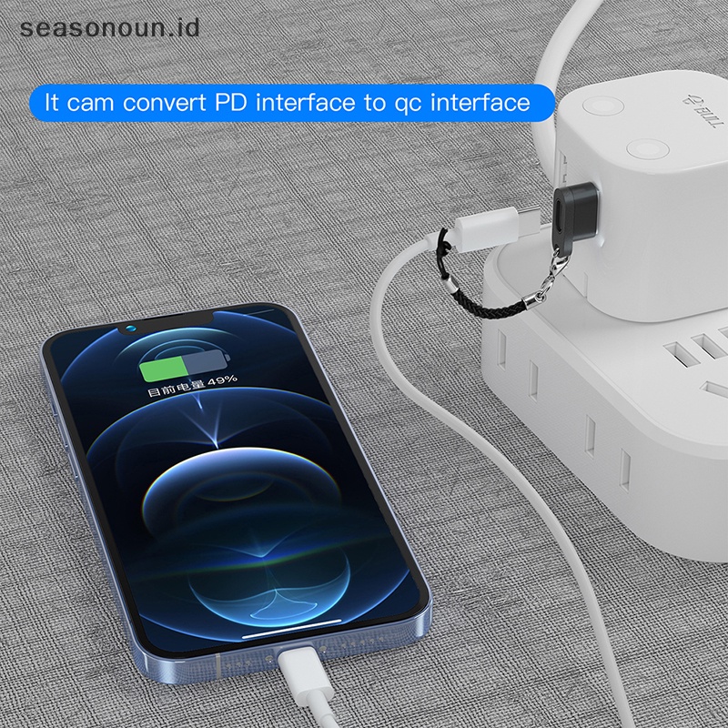 Adaptor 14pcs ke type-c galiheasonoun 2.0 cocok untuk adapter kabel data fast charging .