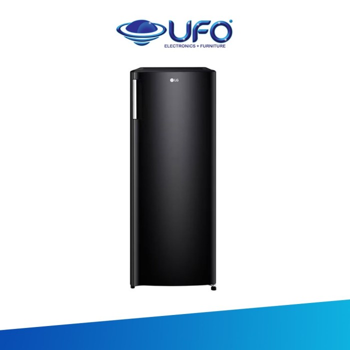 LG Kulkas 1 Pintu 191L Smart Inverter GNINV331BK