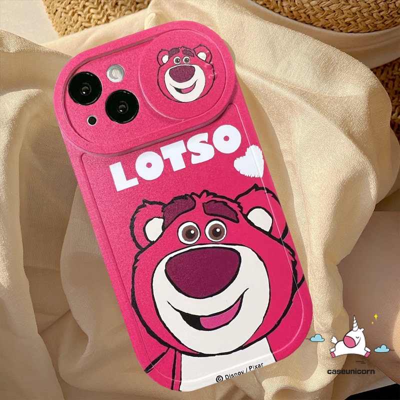 Cute Mickey Mouse Couple Phone Case Compatible for iPhone 7Plus 11 13 12 Pro Max 8Plus XR X XS Max Cartoon Disney Strawberry Bear Lotso Push Pull Window Camera Lens Protector Cover