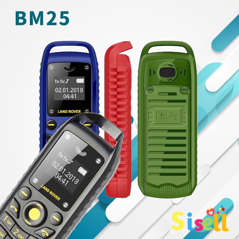 Sisell HP Mini BM25 Handphone New  Mini DUAL SIM Bisa Bahasa Indonesia