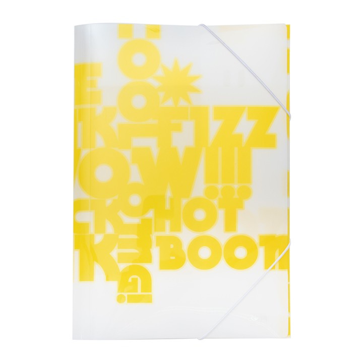 

[Artomas] Bantex PP Jolly Bright Elastic Folder Folio Lime 3432 65
