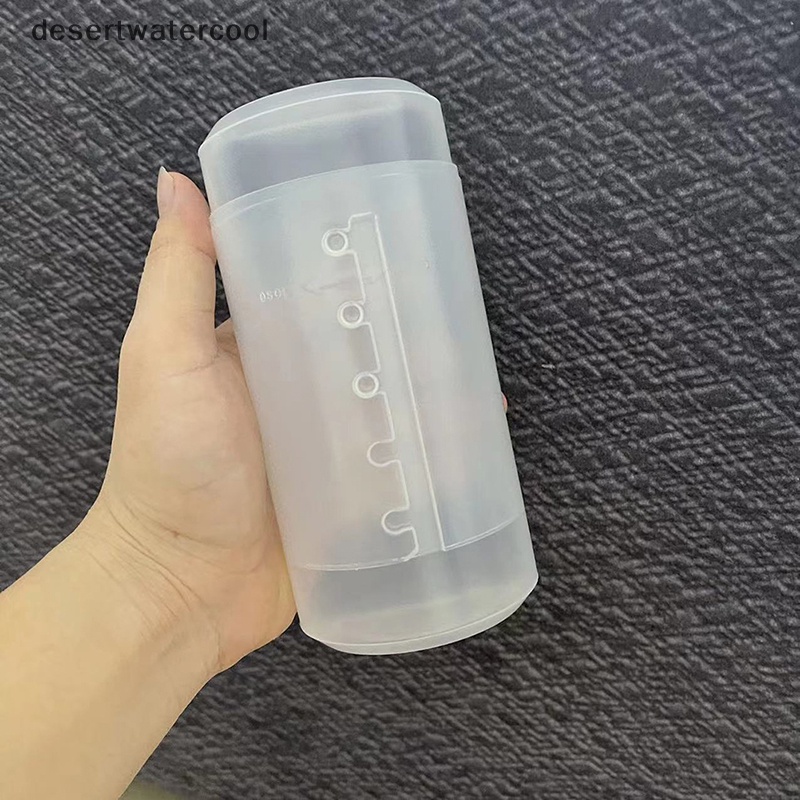 Deid Adjustable Height PP Makeup Brush Holder Display Penyimpanan Cangkir Organizer Dengan Tutup Martijn