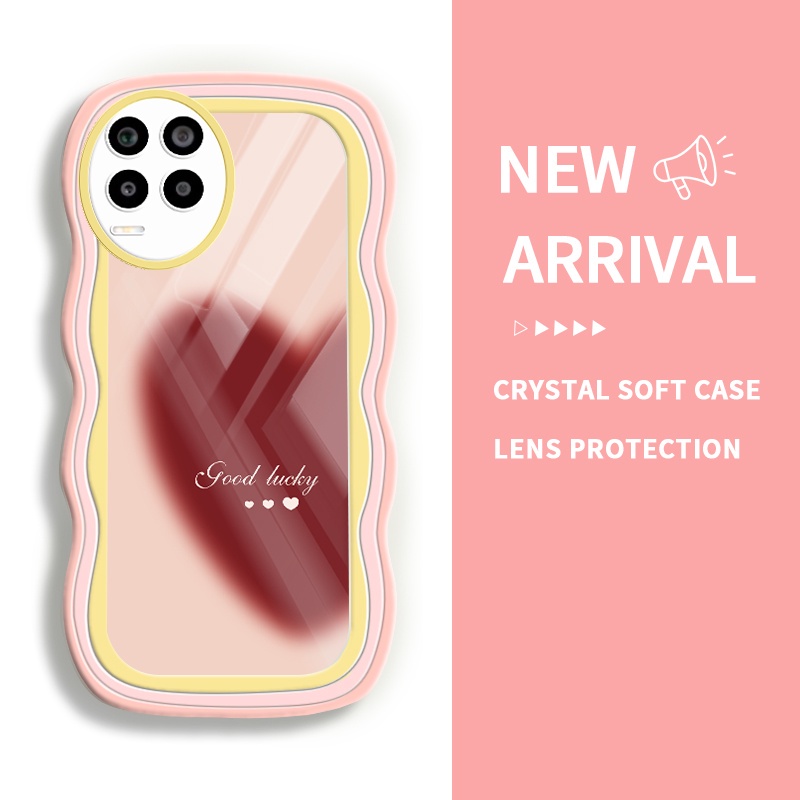 JBIMA Transparan Silicon Case Lucky Love SoftCase For Realme 8 Pro 8 4G 5G 8i 8S V13 Q3i Narzo 50 4G