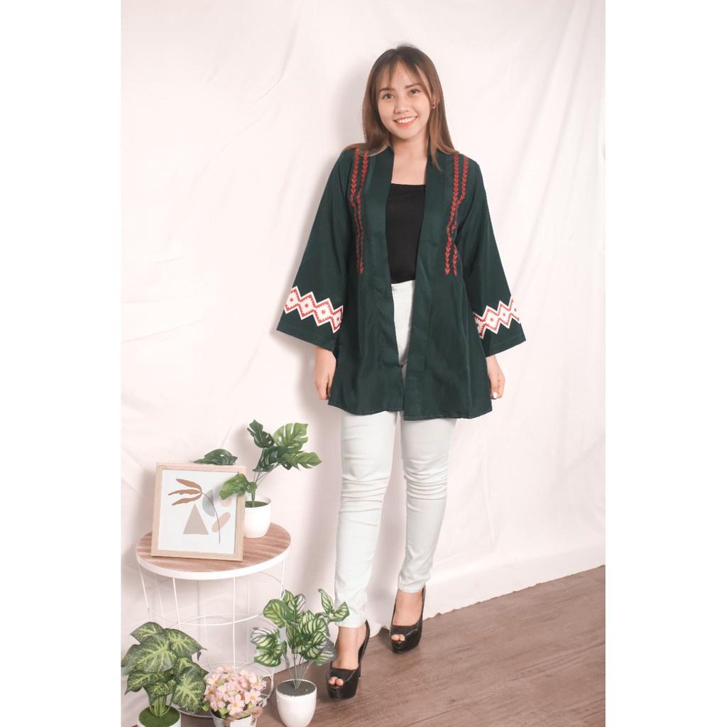 CARDY TRIBAL ZS 776 CARDIGAN WANITA KOREAN STYLE FASHION CEWEK KEKINIAN