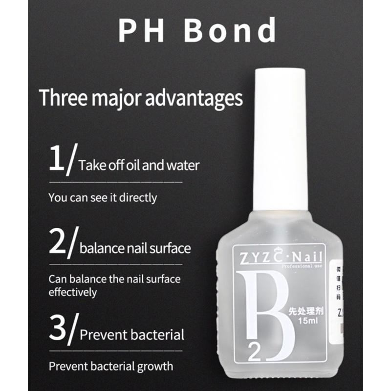 ZYZC PH BOND UV PRIMER  Transparant bottle 15 ML