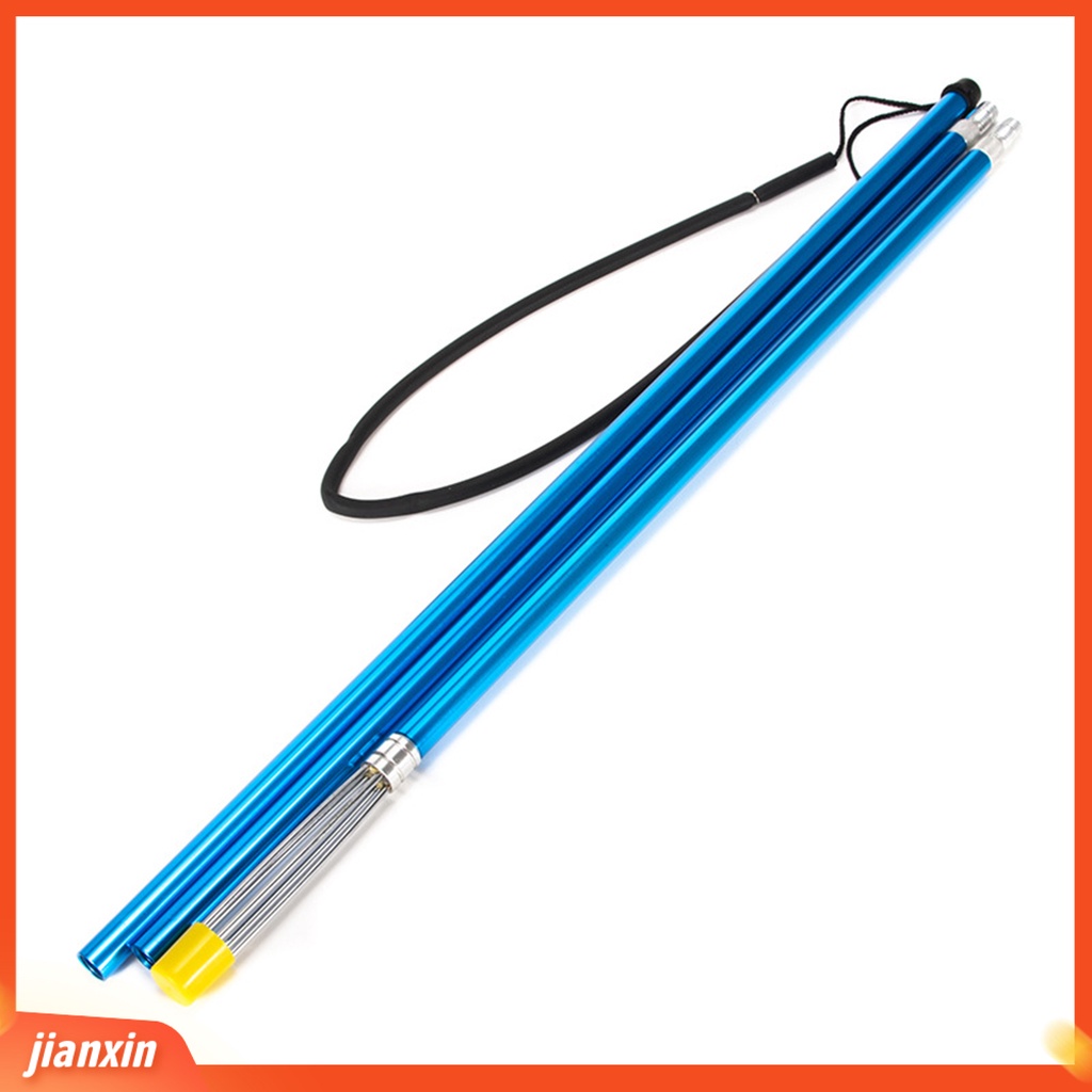 (In Stock) Portabel Dapat Dilepas Paduan Aluminium 3-piece Ikan Harpoon Gig Alat Pancing