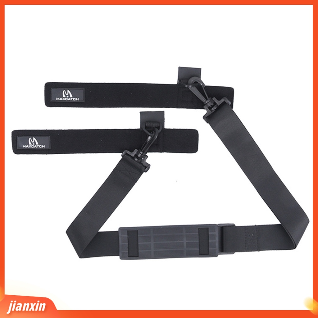 (In Stock) Portable Fishing Rod Band Adjustable Shoulder Straps Nyaman Dibawa Peralatan Memancing Membantu Memancing Tiang Sabuk Bahu Untuk Memancing Antusiast