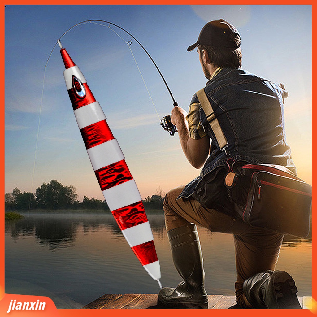 (In Stock) Umpan Pancing Desain Simulasi Menggoda Bercahaya Reflektif Angling Baja Perahu Laut Dalam Keras Lure Perlengkapan Memancing