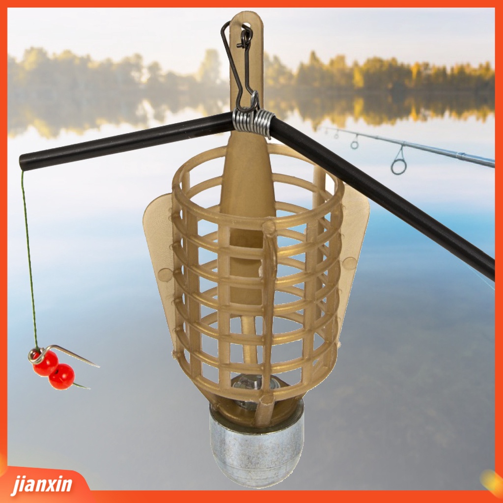(In Stock) 20 /30 /40 /50g Outdoor Memancing Feeder Umpan Kandang Lure Holder Sinker Keranjang