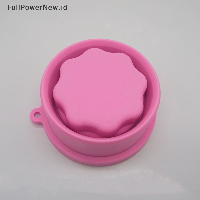 Power Silicone Foldable Brush Cup Kuas Makeup Rak Pengering Pembersih Tempat Cuci ID