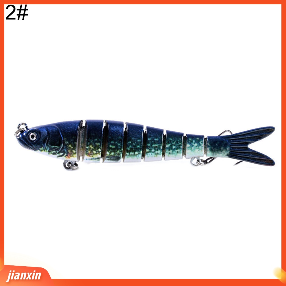 (In Stock) 10cm 11g Multi Jointed Simulasi Ikan Umpan Pancing Hard Lures Tackle Tool