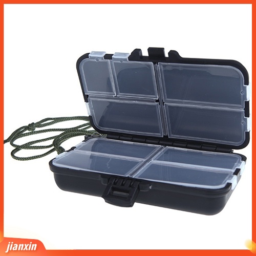 (In Stock) Panas 9kompartemen Aneka Umpan Pancing Fishing Tackle Box Tempat Penyimpanan