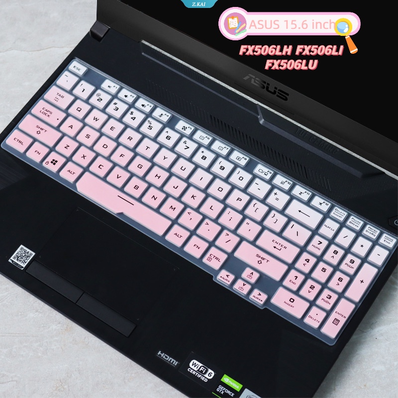 Cover Keyboard Laptop TPU Untuk Model ASUS 15.6 Inch FX506LH FX506LI FX506LU16 Film Keyboard Kulit Pelindung Anti Lembab [ZK].