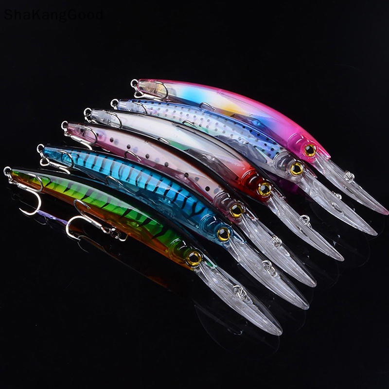 Selip 1 Pcs 17 cm 24g Wobbler Memancing Umpan Engkol Besar Ikan Kecil Bass Troli Umpan Buatan Ikan Gurame Umpan Pancing SKK