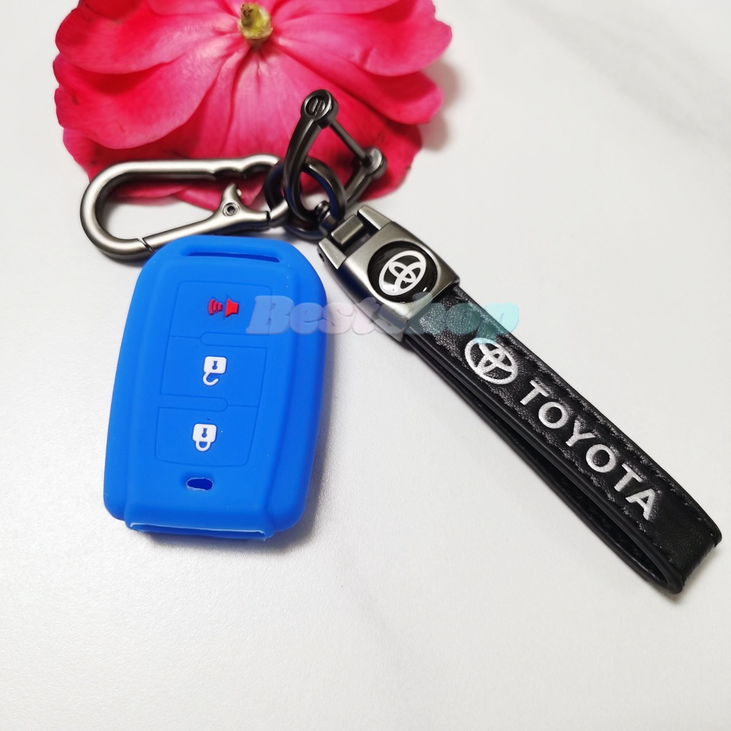 Silicone Remote Handphone Key Cove Case Untuk toyota Avanza Veloz new AGYA all new Avanza toyota all new Avanza/Veloz etios valco