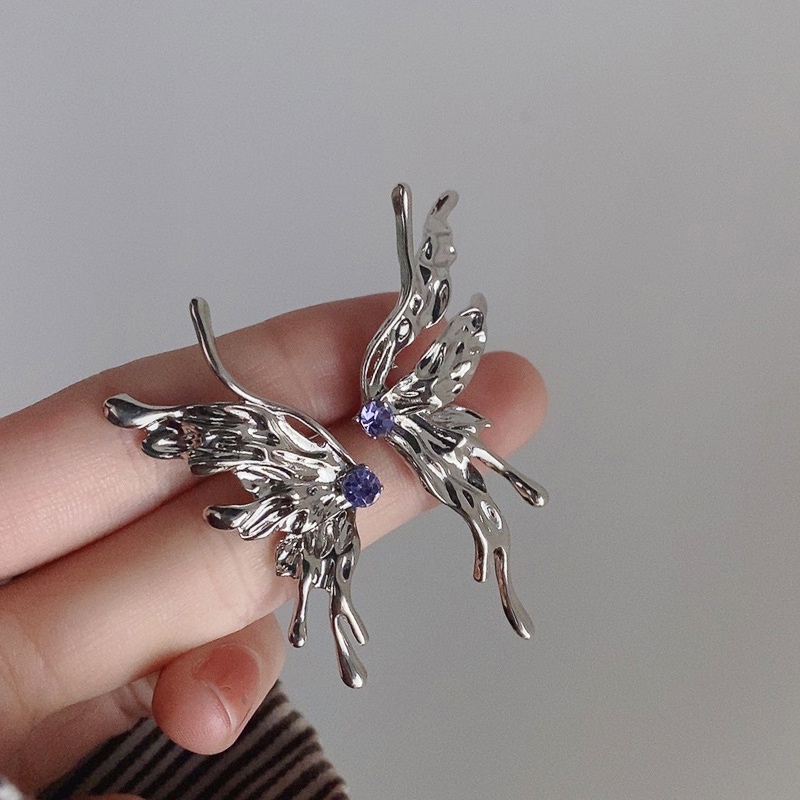 Anting Kupu-Kupu Bahan Alloy Populer Untuk Wanita