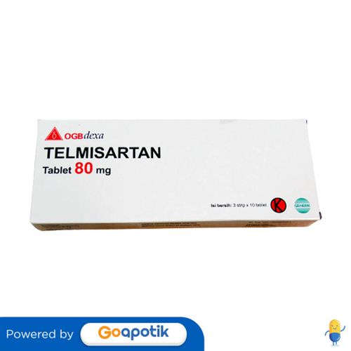 Telmisartan Ogb Dexa Medica 80 Mg Box 30 Tablet