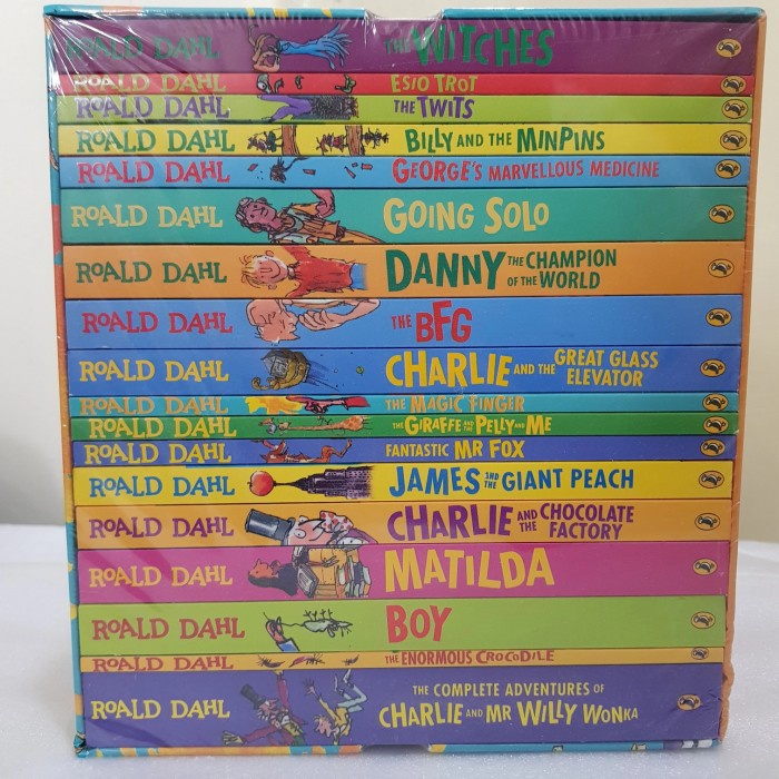 

✨BISA COD✨ -Roald Dahl Collection Buku Anak Baru - 18 buku