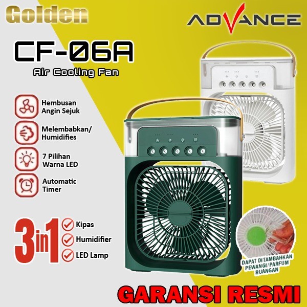 ADVANCE CF-06A / CF06A Kipas Pendingin Mini AC Portabel Air Cooler Fan Mini