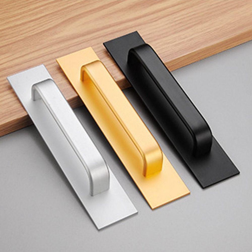 Knob Closet Anti Lembab Tahan Air, Knob Closet Anti Lembab Tahan Air, Furniture Hardware Praktis Hitam/Gold/Silver Aluminium Alloy Window Handle Jendela