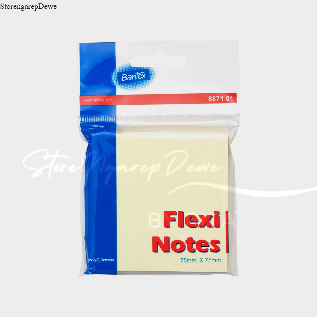 

Bantex Flexi Notes 75 x 75mm 100 Sheets #8871 01 original real seperti gambar