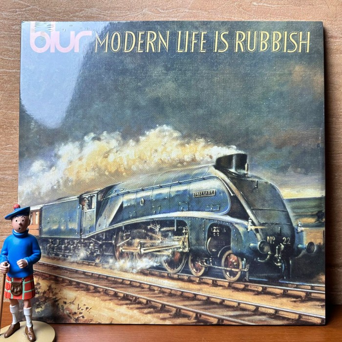 PIRINGAN HITAM / VINYL BLUR - MODERN LIFE IS RUBBISH (2LP,BLCK)