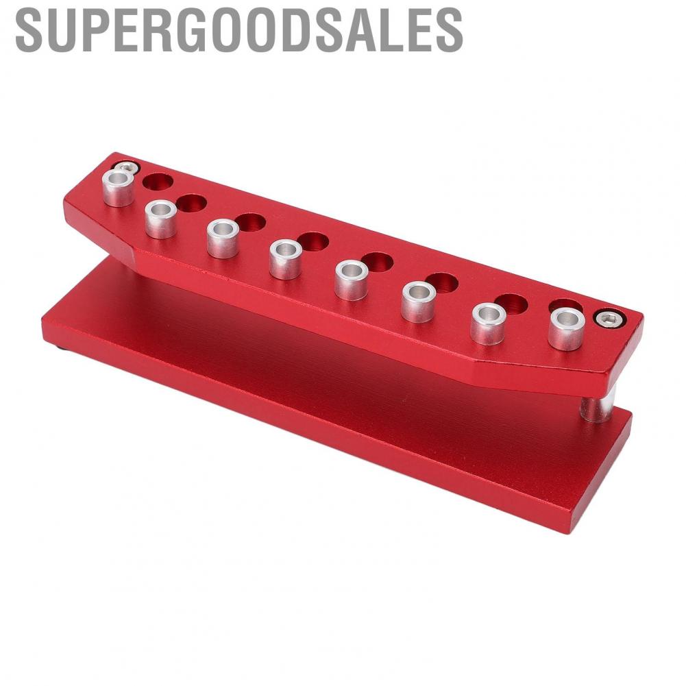 Supergoodsales Screwdriver Stand  Space Saving 8 Holes Lightweight Storage Rack for Tweezers