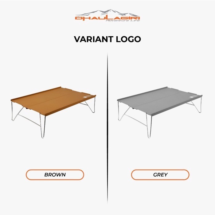 Dhaulagiri Meja Mini Lipat Camping Folding Table Mini 02 Ultralight Meja Camping Meja Outdoor