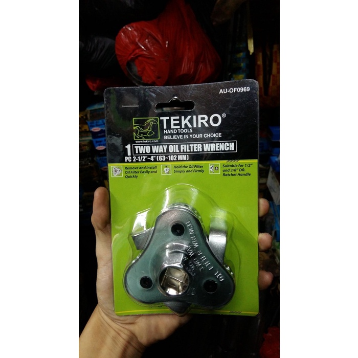 Kunci Pembuka Filter Oli / Alat Pelepas Filter Saat Ganti Oli - TEKIRO