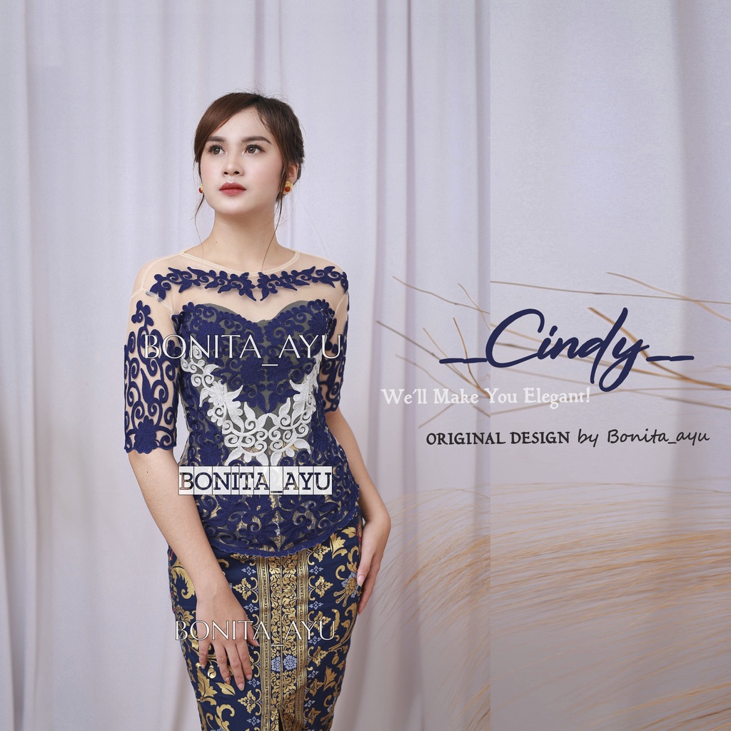 PROMO ANEKA SET KEBAYA BALI MODERN BONITA AYU/ KEBAYA BORDIR TILE BONITA AYU