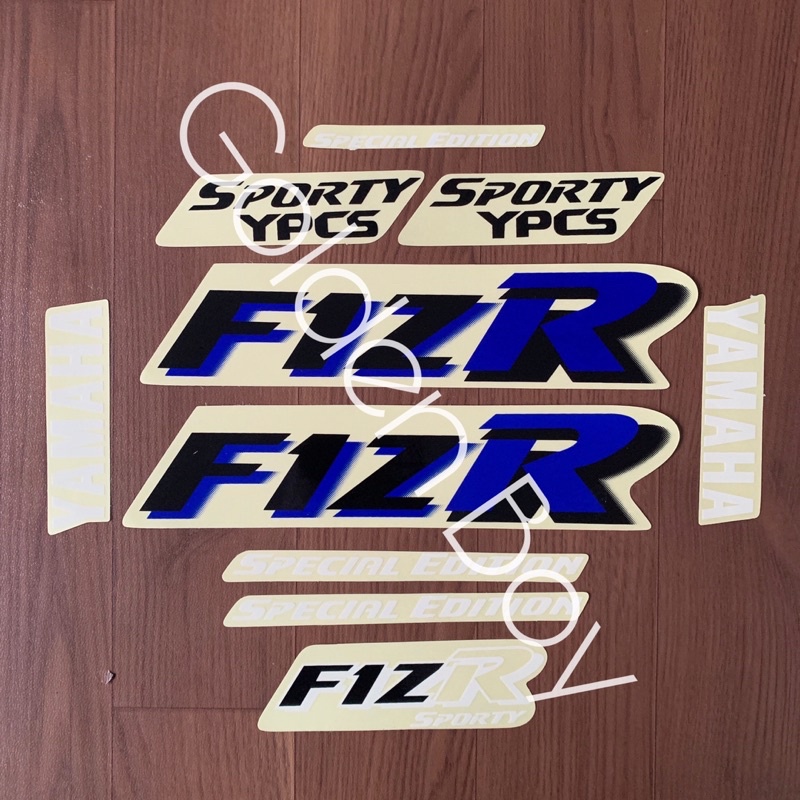 Stiker Sticker Striping lis list body polet motor Yamaha Fizr Fiz r fis r f1z f1z r sporty marlboro 