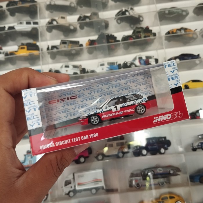 TERBARU inno64 inno Honda Civic ef9 Suzuka circuit test car 1990