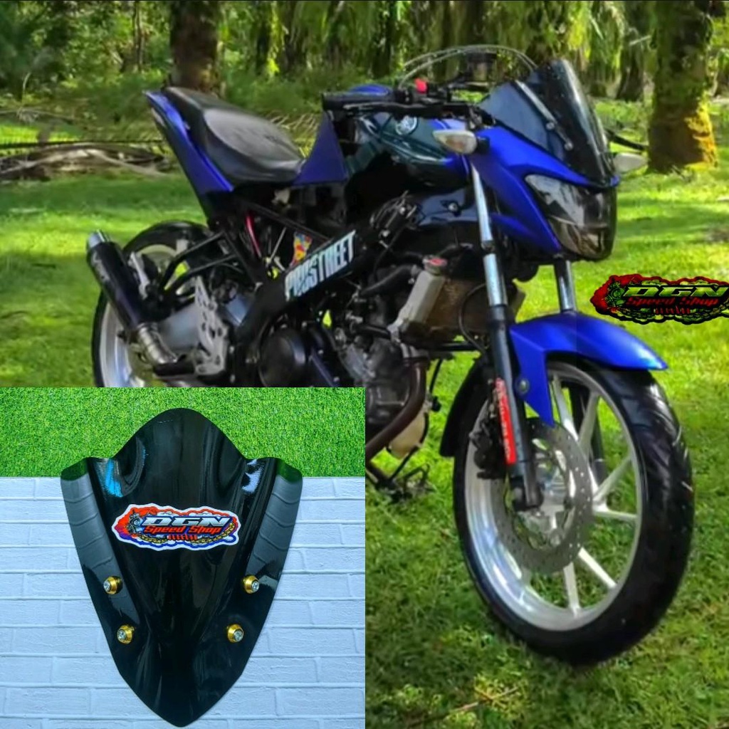 VISOR YAMAHA VIXION R 155 VVA MODEL JENONG WINDSHIELD VIXION R 155 VVA