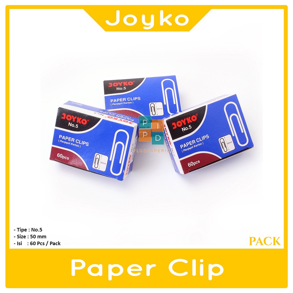 

JOYKO - Paper Clip No. 5 Jumbo Size - Pack