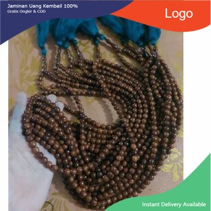 grosir tasbih kauah 10ml variasi rumbai hijau