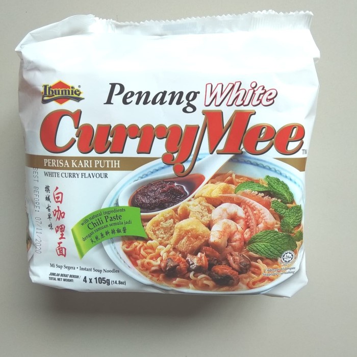 

Ibumie Curry Mee Penang Putih 4x 105g Produk