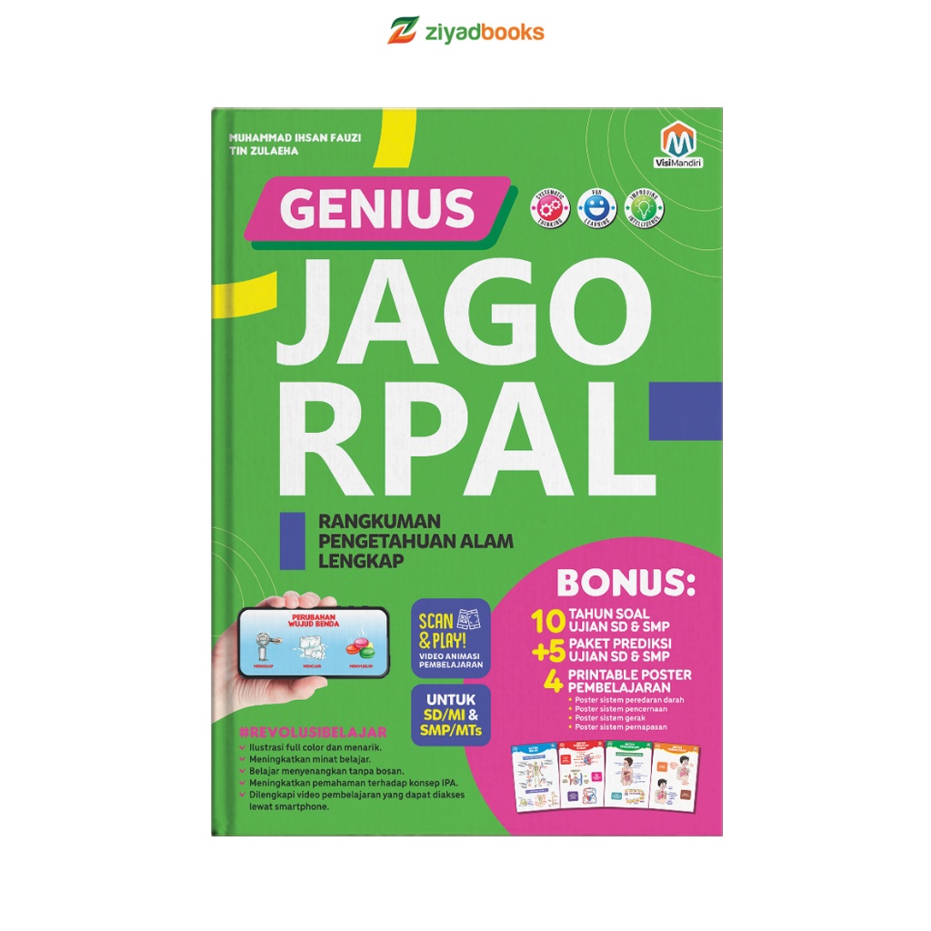 Ziyadbooks - Buku Anak - Genius Jago RPAL Hardcover