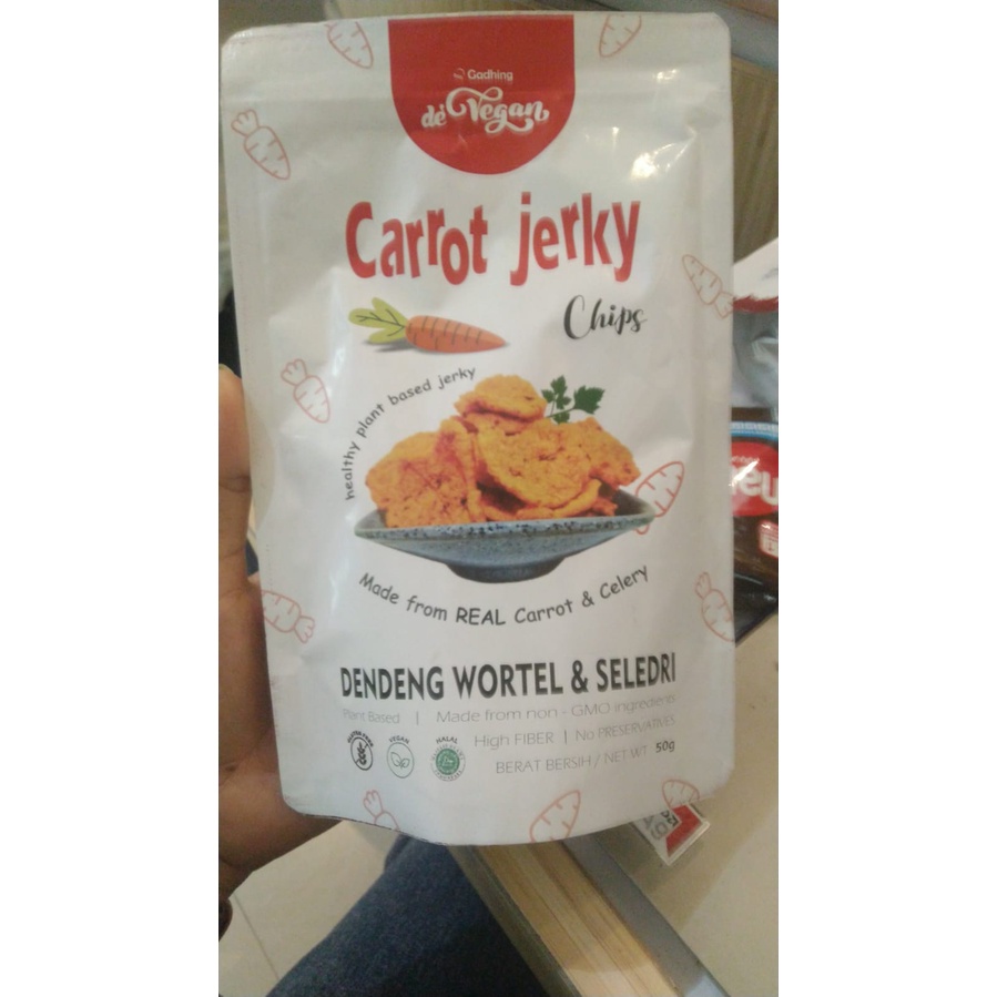 

GADHING CARROT JERKY CHIPS