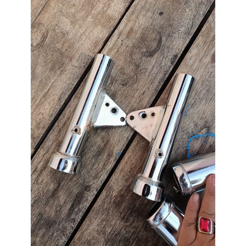 dudukan lampu k5/brecket dudukan kupingan lampu k5 PNP cb /kupingan lampu depan model k5