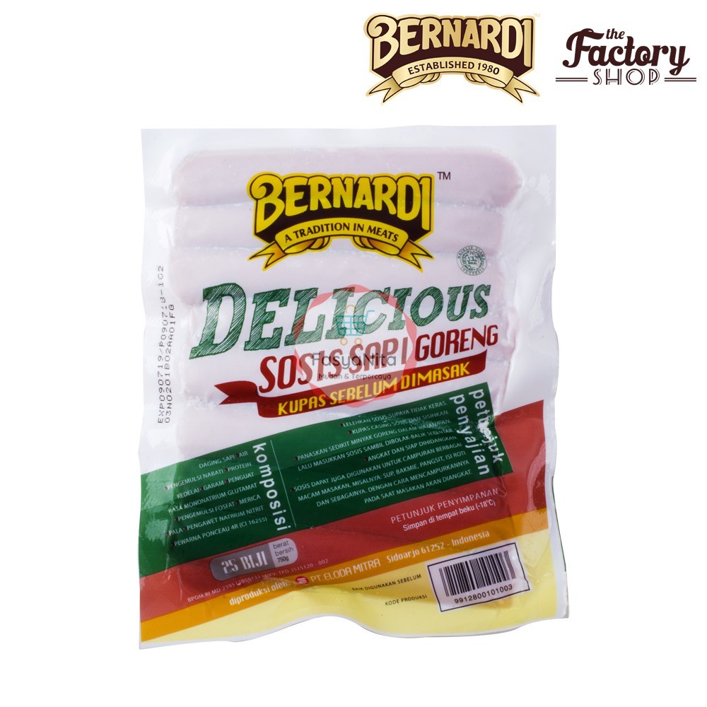 

Bernardi Delicious Sosis Sapi Goreng 25bj