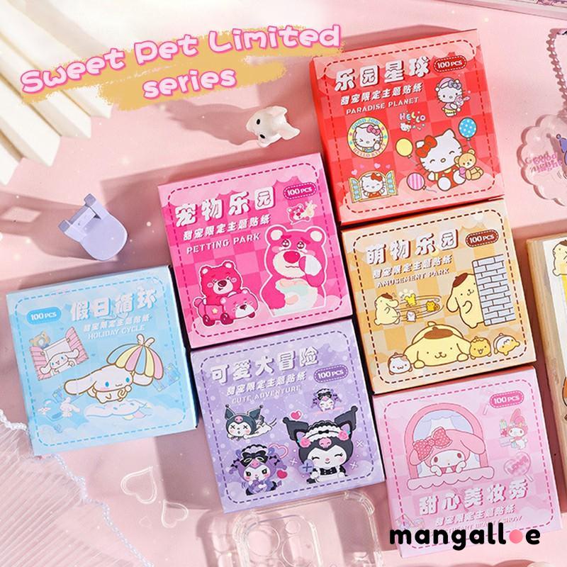 

Stiker Sanrio PVC Siswa Anak Stiker Kartun Lucu Kreatif Tahan Air -MG