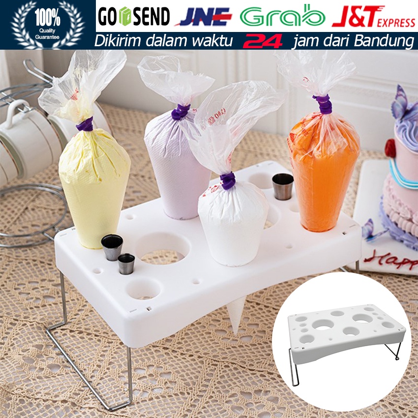 Stand Holder Piping Bag / Convenient Piping Bag Holde / 100PCS Disposable Piping Bag