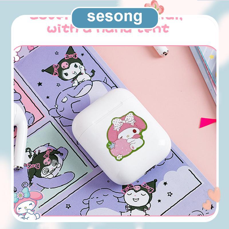 

450pcs Stiker Kuromi Waterproof Kartun ekorasi DIY Sanrio MELODY CINNAMOROLL Purin SS