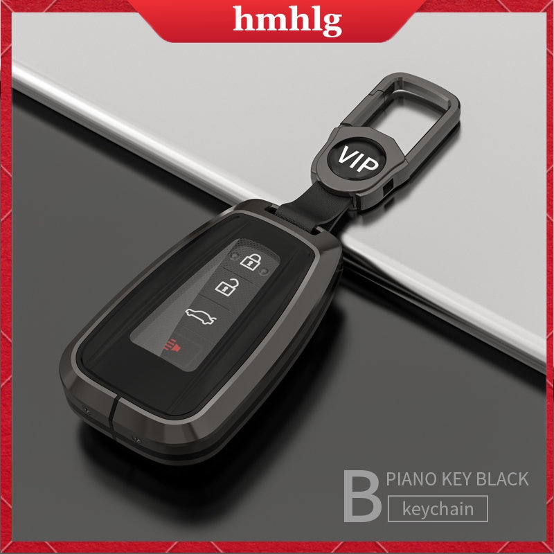 Cocok Untuk Keybox Toyota Remote Toyota Hilux Rogue Revo Innova Fortuner 2015-2020 Zinc Alloy TPU Full Casing Pelindung