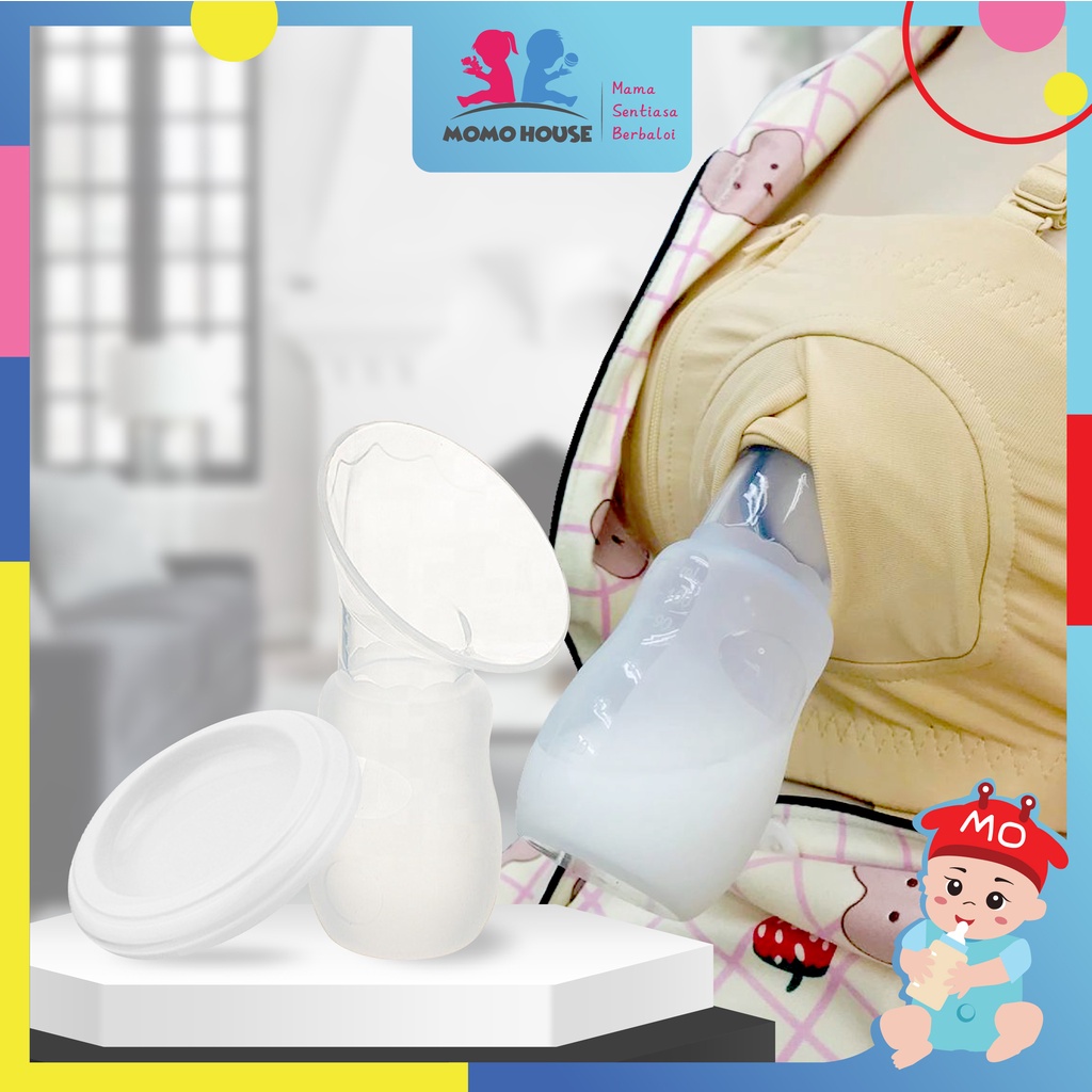 MOMO HOUSE Pompa Asi Manual Silikon Pompa Asi Manual Silicone Breast Pump