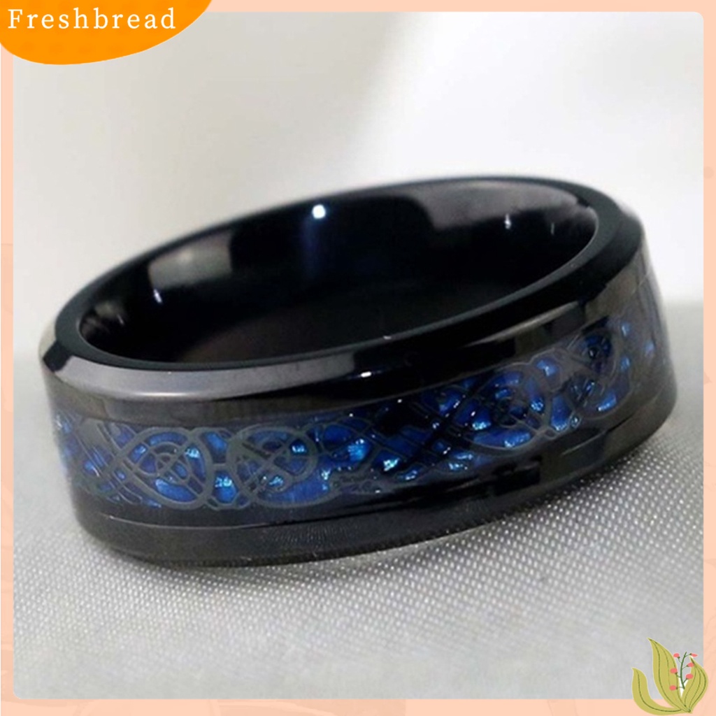 &lt; Freshbread &gt; Cincin Wanita Berlian Imitasi Mengkilap Stainless Ringan Cincin Jari Pasangan Untuk Hari Valentine