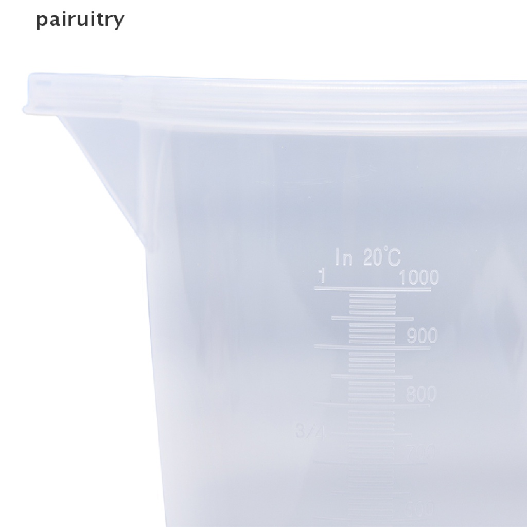 Gelas Measuring Jug Cup Plastik Gagang Tebal Sealing Cover Perlengkapan Masak Dapur PRT